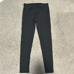 Black spandex leggings